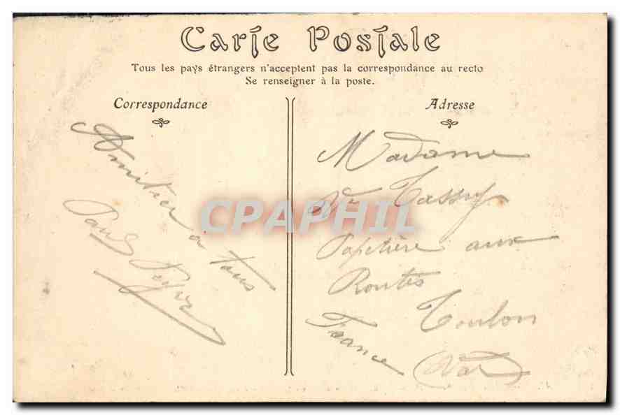Peïra-Cava, station Estivale — altitude : 1,500 mètres, vue sur les Alpes — ND Phot. — Rückseite