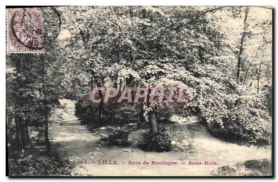 CPA Lille Bois de Boulogne Sous Bois 