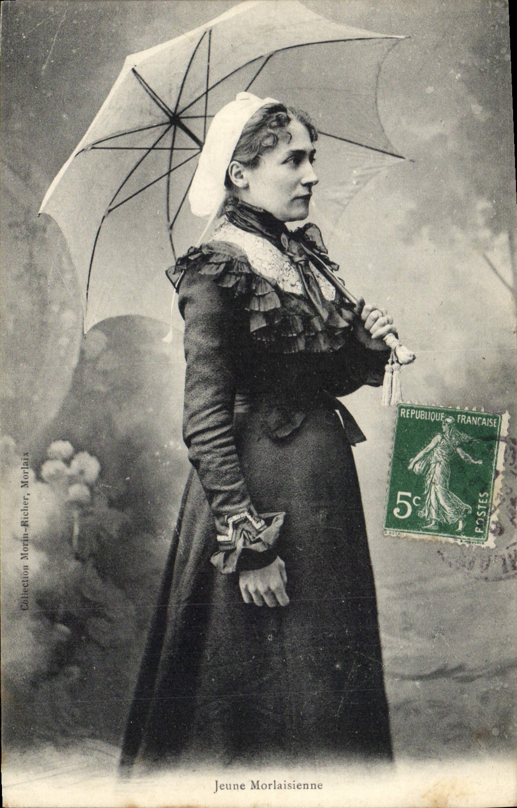Jeune Morlaisienne — Collection Morh-Richer, Morlaix — éditeur non visible - Anverso