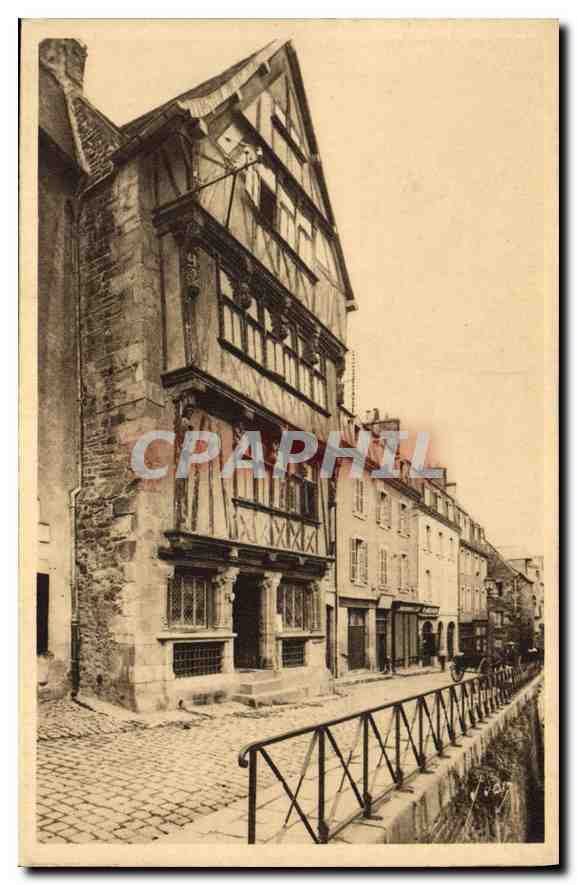 CPA Morlaix Finistere Maison de la Reine Anne 