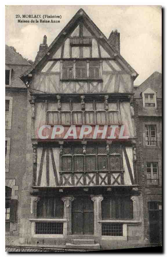 CPA Morlaix Finistere Maison de la Reine Anne 