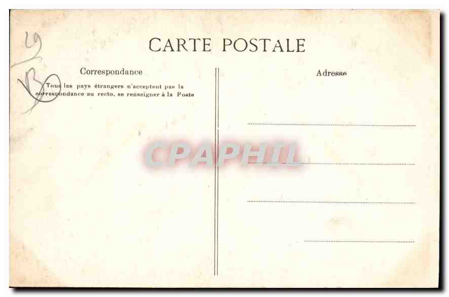 CPA Morlaix Le Clocher et le Calvaire de l'Eglise St Melaine  — Rückseite