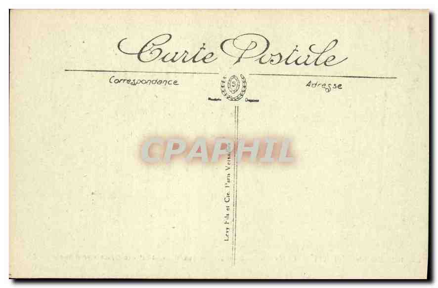 CPA Env de Morlaix Le Manoir de Kervezec Tourellon  — Rückseite