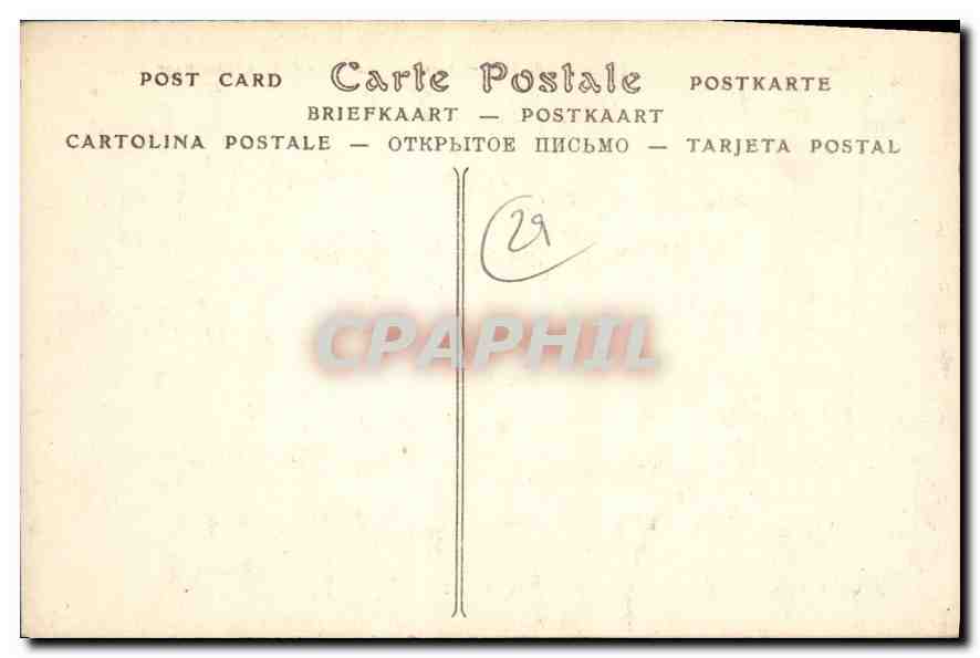 CPA Morlaix Vue generale prise du Chateau  — Rückseite
