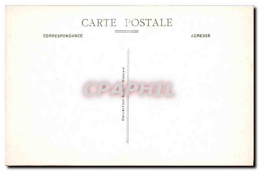 CPA Morlaix Finistere Le Bassin a flot et le Viaduc  — Rückseite