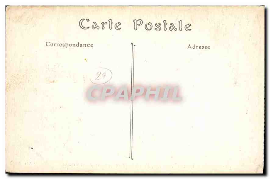 CPA Morlaix Profil du Viaduc et Quartier St Melaine  — Rückseite