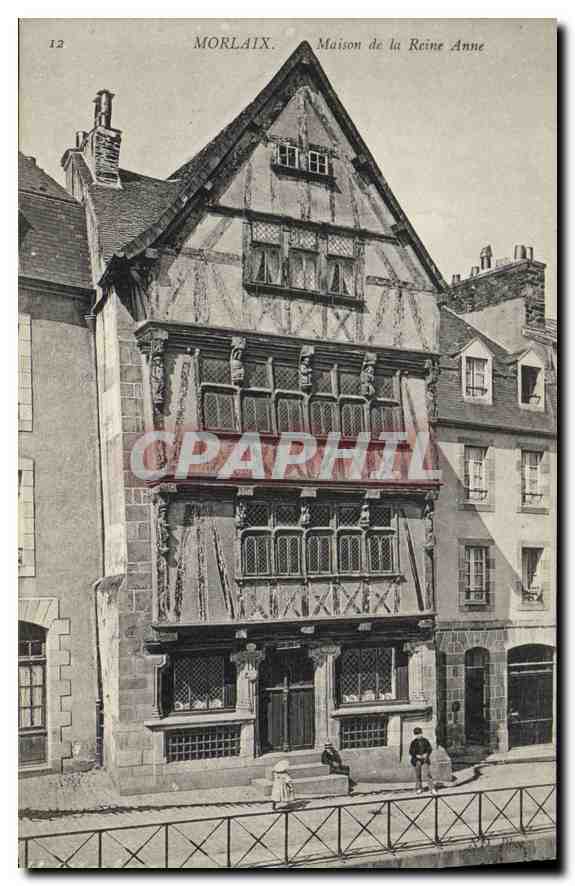CPA Morlaix Maison de la Reine Anne 