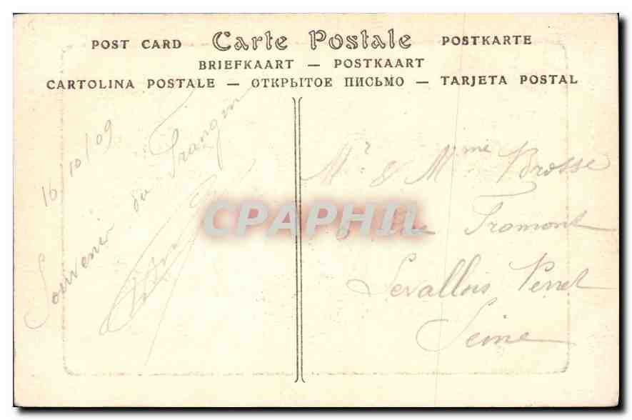 CPA Morlaix Le Clocher de Ste Melaine  — Rückseite