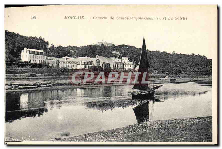 CPA Morlaix Couvent de St Francois Geburien et la Salette 