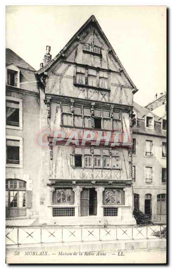 CPA Morlaix Maison de la Reine Anne 