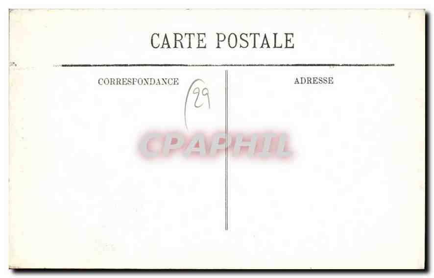 CPA Morlaix Maison de la Reine Anne  — Rückseite