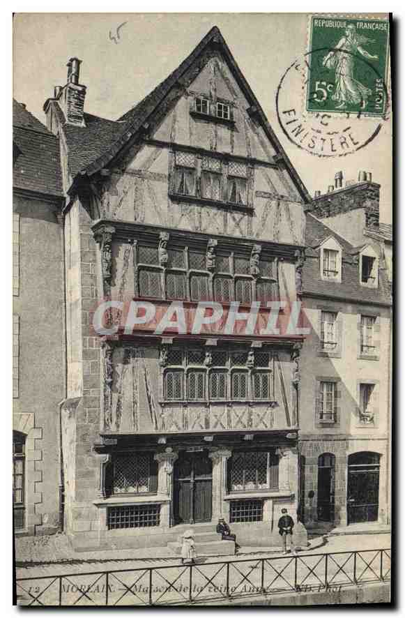 CPA Morlaix Maison de la Reine Anne 
