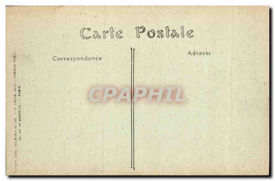 CPA Morlaix Aspect general de la Ville le Viaduc  — Rückseite