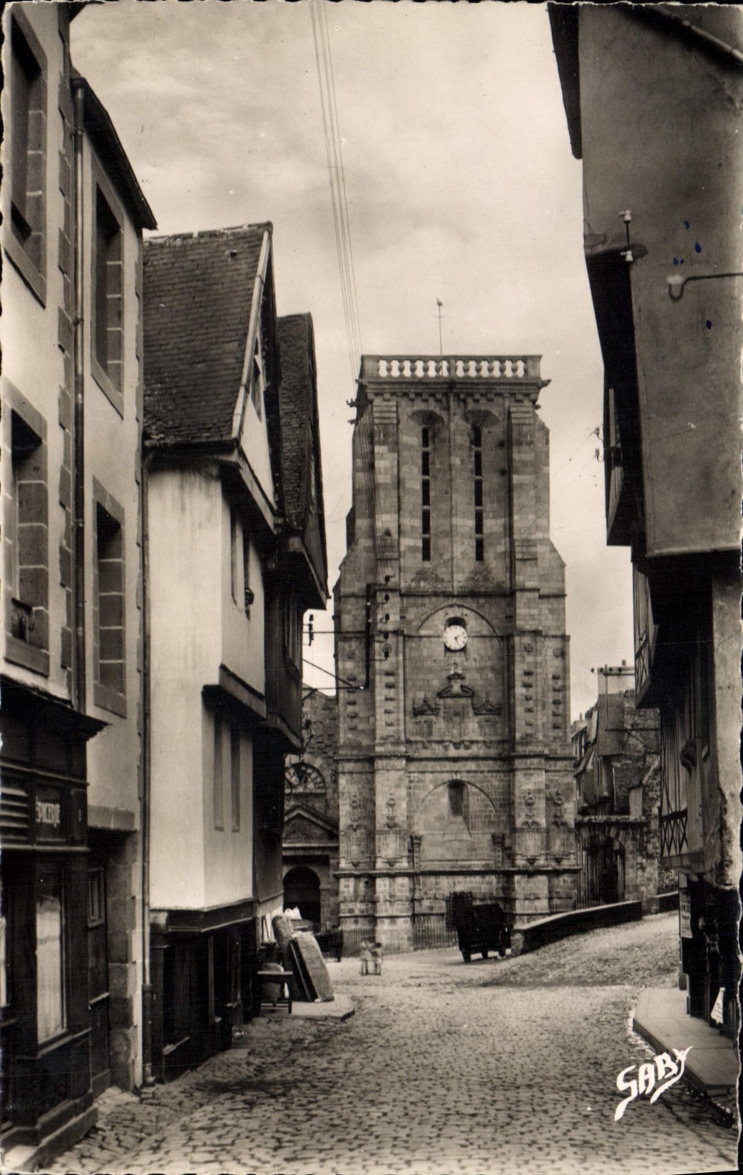CPA Morlaix Finistere Eglise Saint Mathieu 