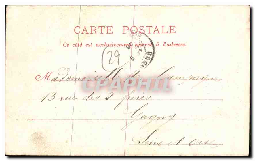 CPA Morlaix La Bretagne Illustree Eglise Saint Melaine  — Rückseite
