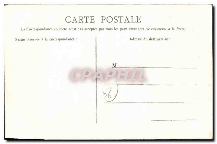 CPA Morlaix Vue Generale de la Ville de Morlaix  — Rückseite