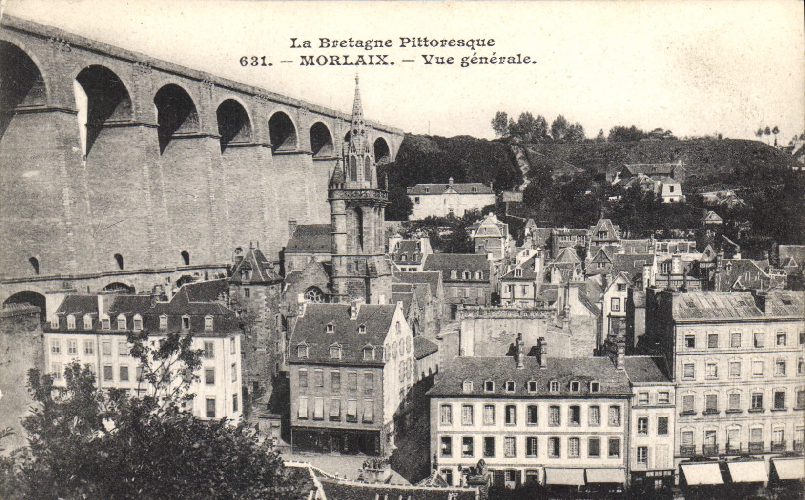 CPA La Bretagne Pittoresque Morlaix Vue generale 