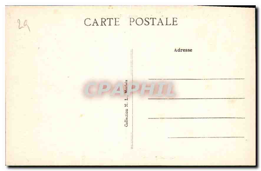 CPA Morlaix Finisterie Le Viaduc  — Rückseite