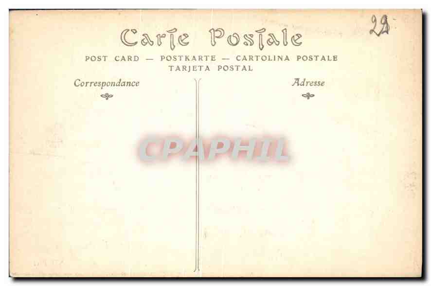 CPA Morlaix Vue generale prise du Creou  — Rückseite