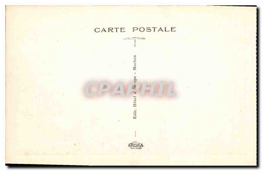 CPA Morlaix La Ville vue du Viaduc  — Rückseite