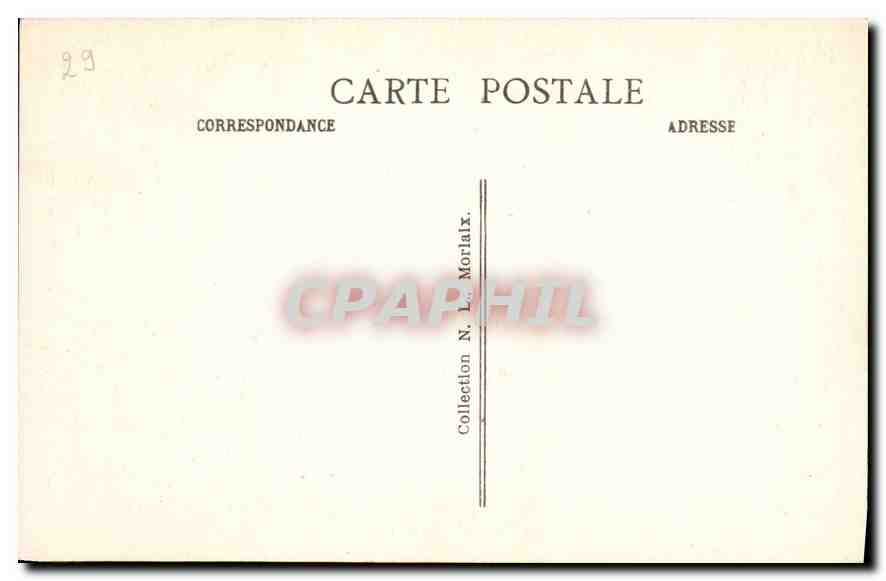 CPA Morlaix Finistrere La Venelle au Son  — Rückseite
