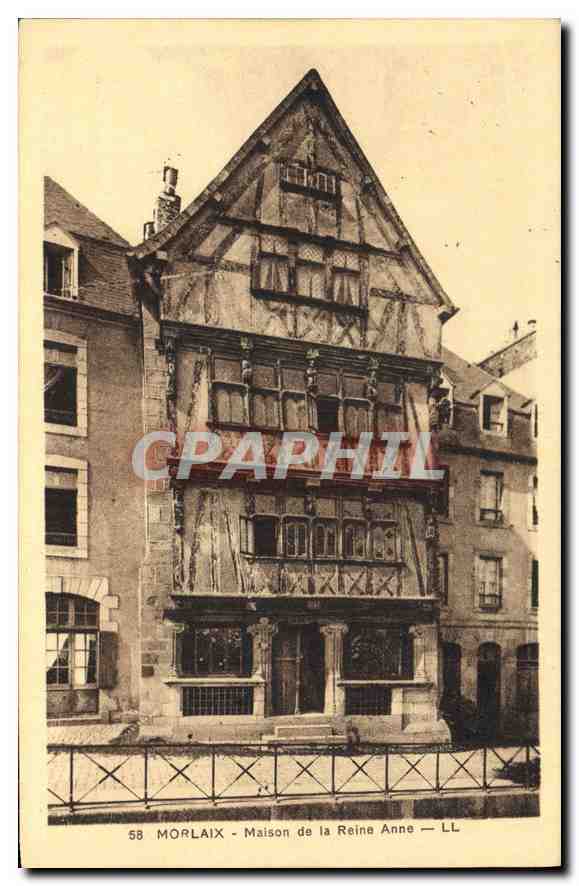 CPA Morlaix Laison de la Reine Anne 