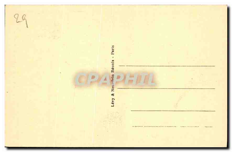 CPA Morlaix Laison de la Reine Anne  — Rückseite