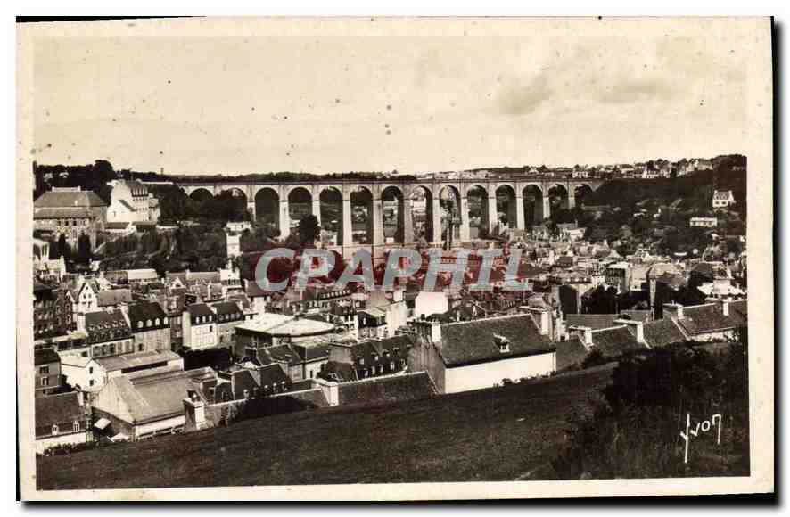 CPA Morlaix Finistere Vue generale 