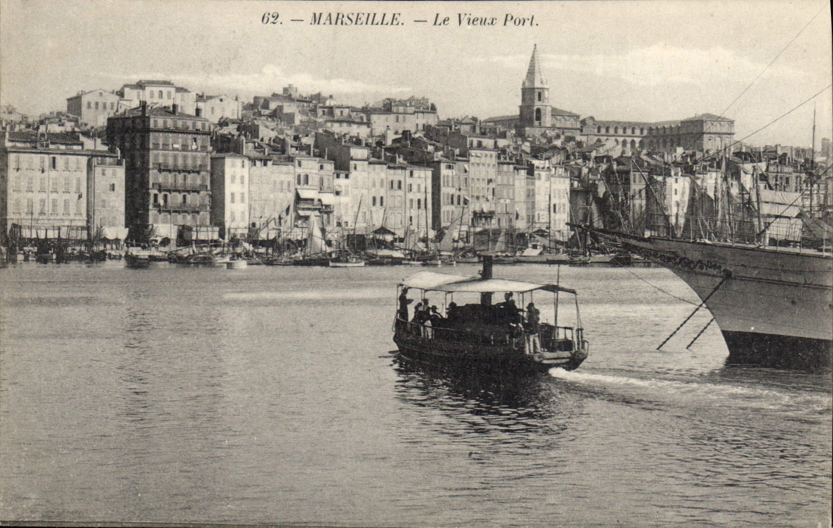 Marseille — Le Vieux Port — Éditeur anonyme, n° 62