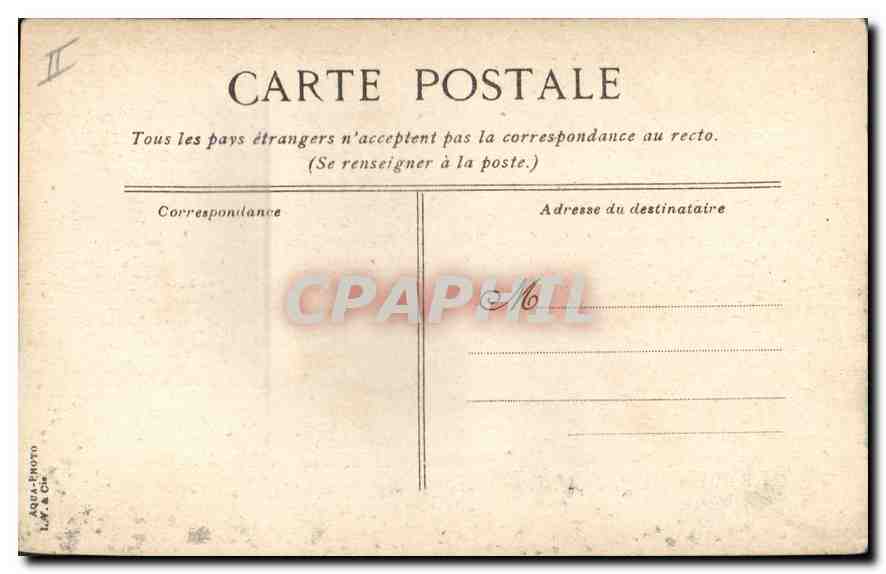 Marseille — le service du "Passage" dans le Vieux Port — Laÿ & Ch. — Verso