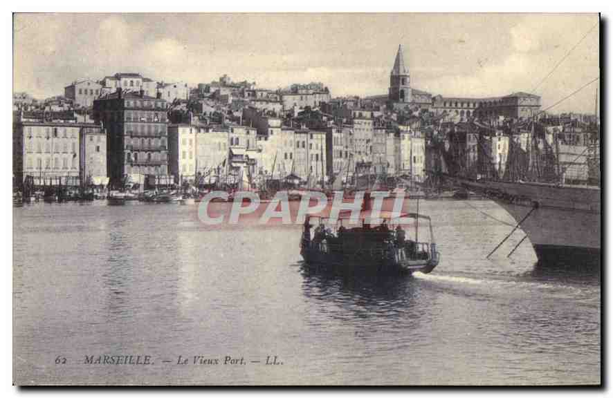 Marseille — Le Vieux Port — LL. n°62