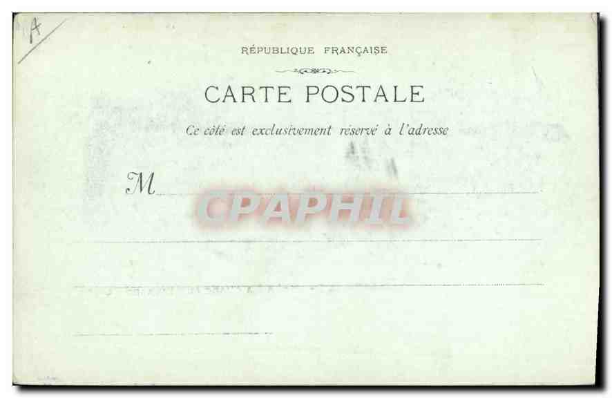 CPA Marseille La Baignade aux Pierres Plates  — Verso