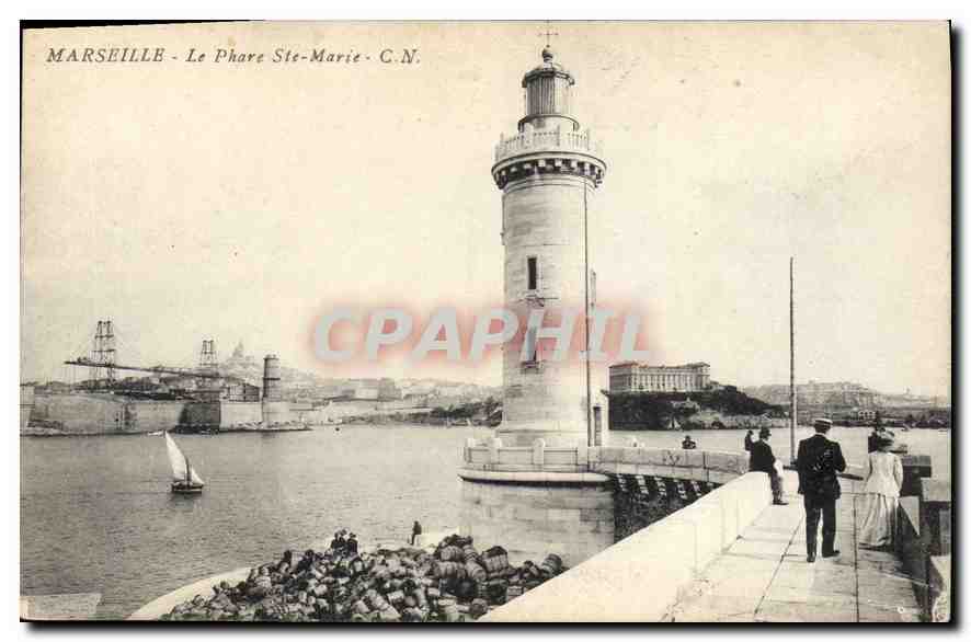 Marseille - Le Phare Ste-Marie - C.N.