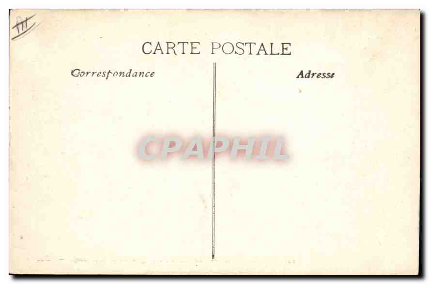 Marseille — Le Vieux Port (Quai de Rive Neuve) — Éd. F.A. — Verso