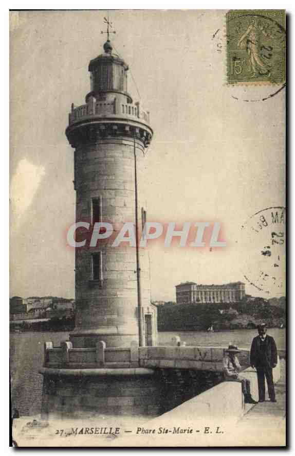 Phare Sainte-Marie — Marseille — E.L.