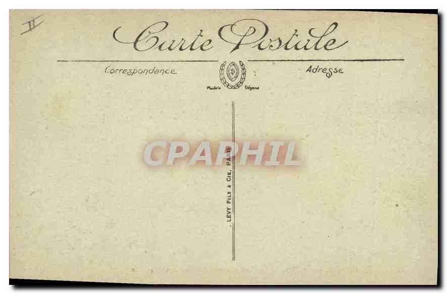 Marseille — Le Phare de la Désirade — Effet de Vagues — Selecta, n° 269 — Verso