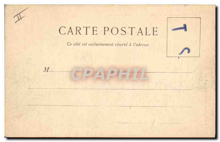MARSEILLE - Le Phare, Entrée de La Joliette — S.F. Électrographe, Neuilly - Paris — Verso