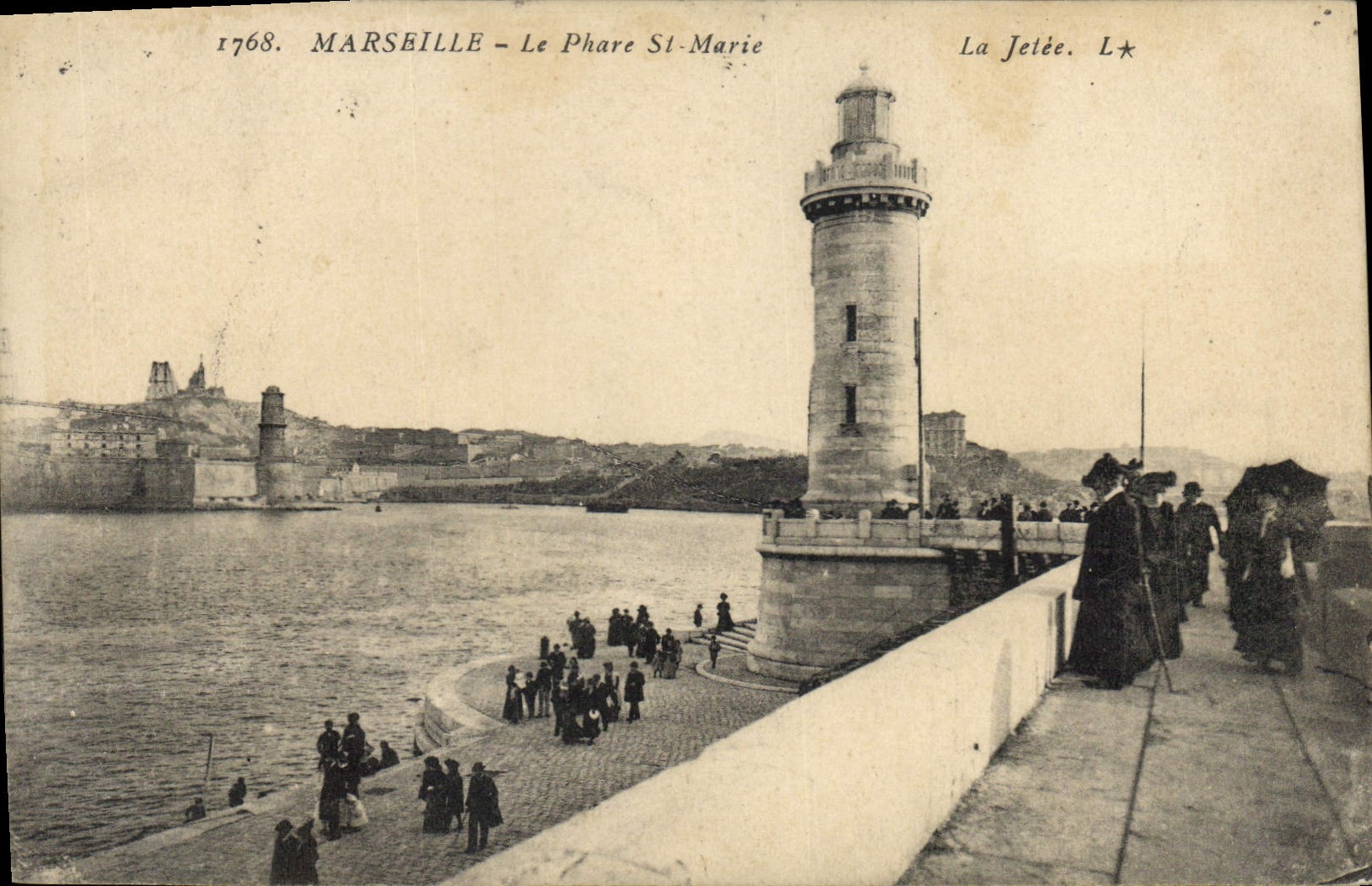 Marseille — Le Phare St-Marie — La Jetée — L★