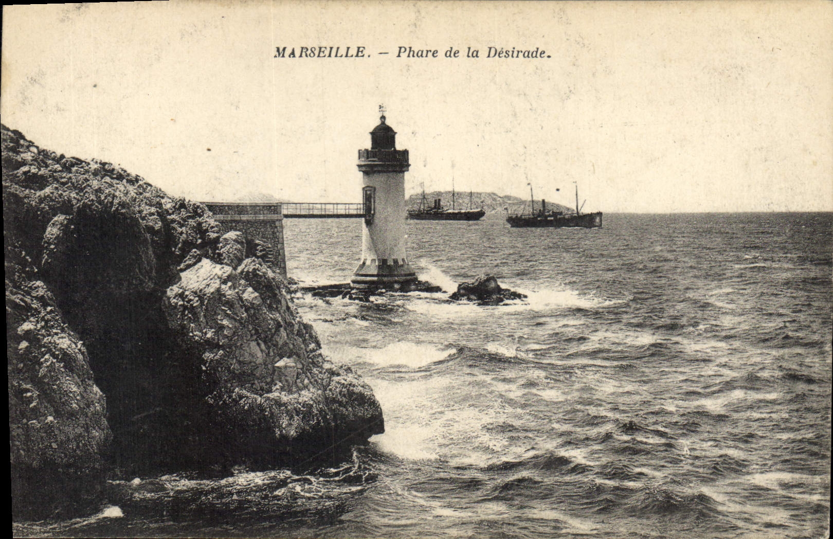 CPA Marseille Phare de la Desitrade 