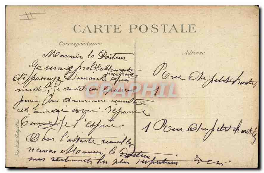 Marseille — Le Phare Sainte-Marie et entrée du Vieux Port — éditeur M.D. — Reverso