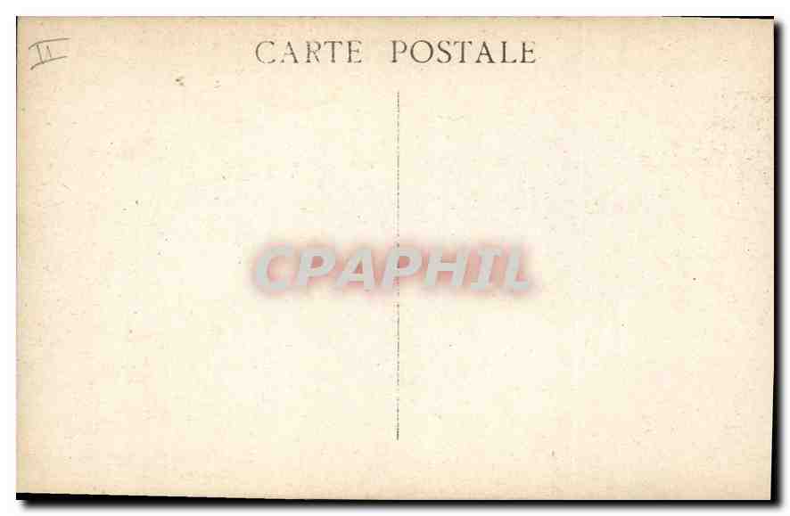 CPA Marseille Le Phare Ste Marie  — Verso