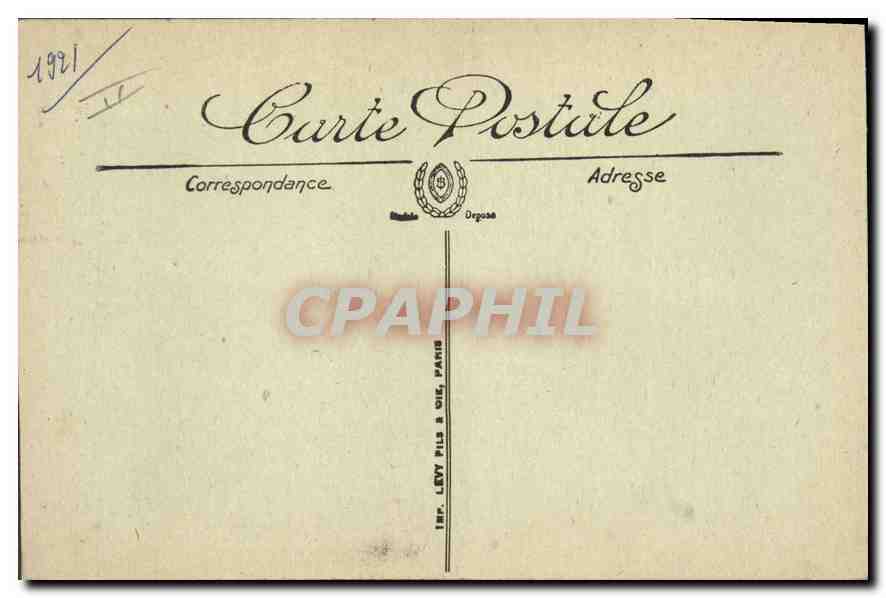 Marseille — Le Phare Sainte-Marie et un Coin de la Jetée — LL, n°158 — Reverso