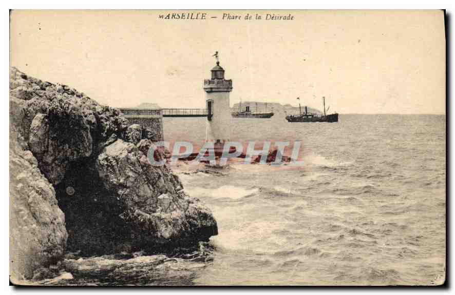 CPA Marseille Phare de la Desirade 