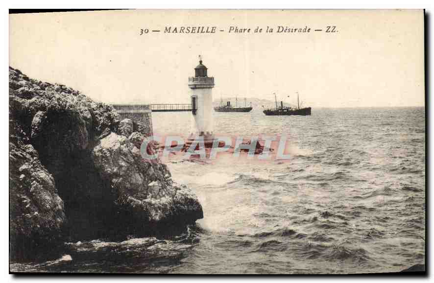 CPA Marseille Phare de la Desirade 