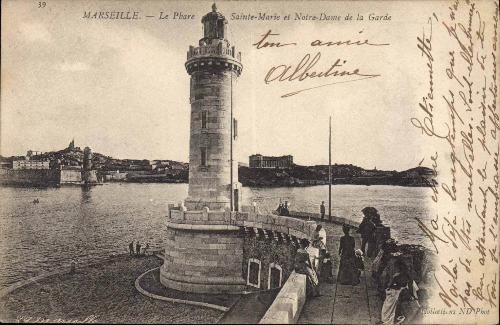 Marsella — El Faro de Santa María y Notre-Dame de la Garde — Editor ND Phot, n°39