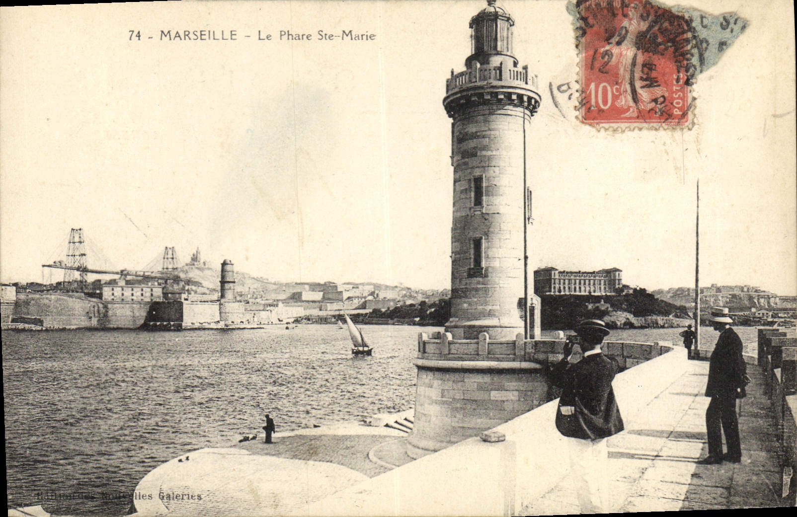 Marsiglia — Faro di Santa Maria — Edizioni Moulis Galeries, n°74