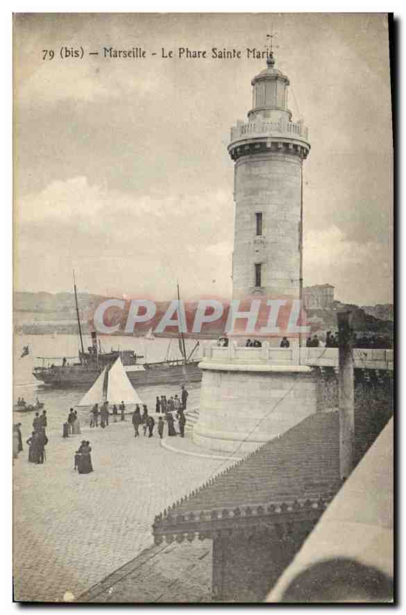 Marseille — Le Phare Sainte Marie — CPAPHIL 79 (bis)