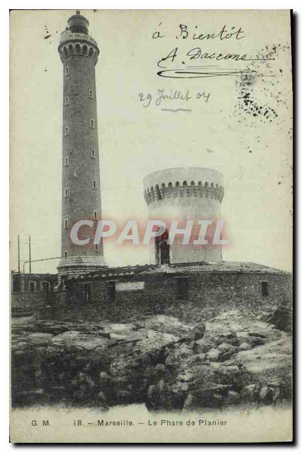 CPA Marseille le Phare de Planier 