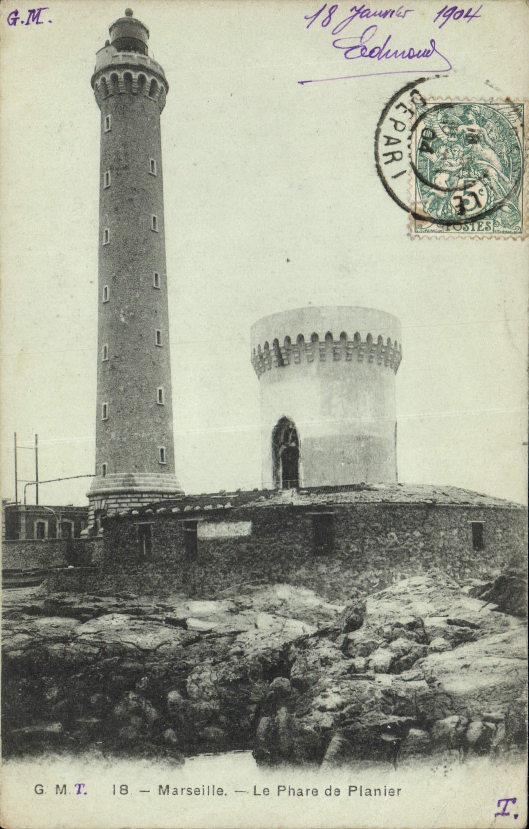 Marseille — Le Phare de Planier — G.M.T. n°18