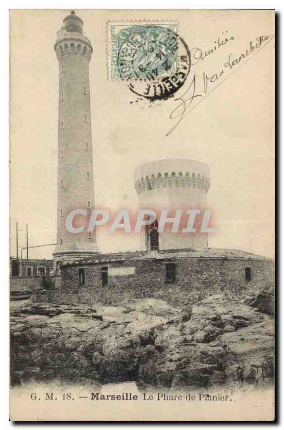 Marsiglia — Il Faro di Planier — G. M. 18